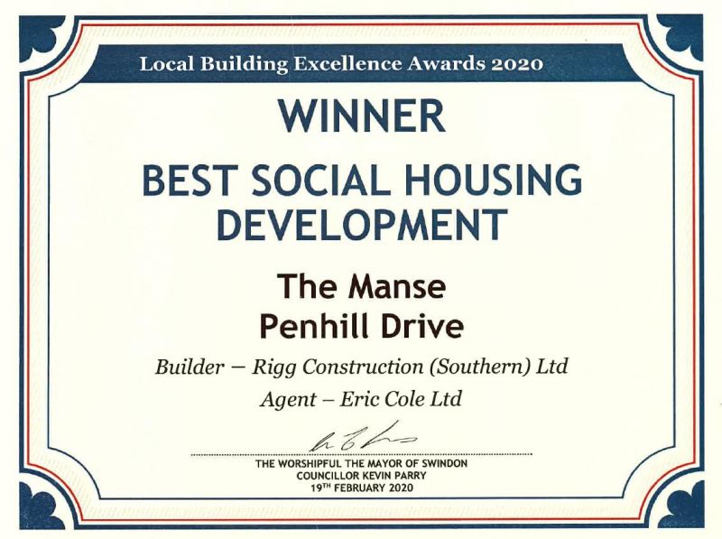 Awarded Best Social Housing Development article image