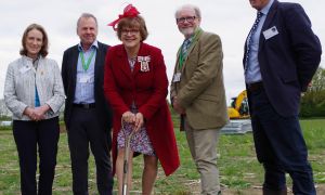 Ground Breaking - Work Begins On Wiltshire Air Ambulance’s New Airbase