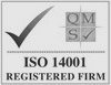 ISO 14001 registered firm